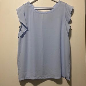 Light Blue Loft blouse